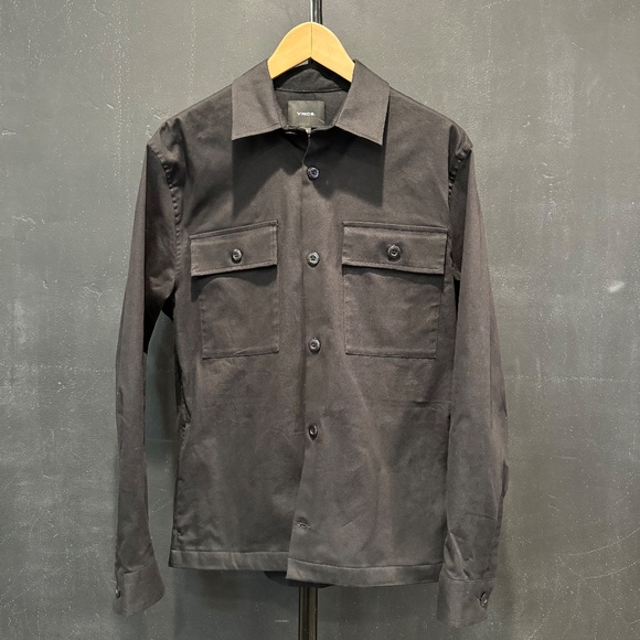 Vince Cotton Blend shirt-jacket Mens S - Picture 7 of 8